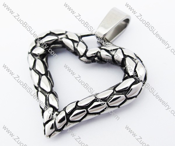 Ruga Stainless Steel Heart Pendant - JP170219