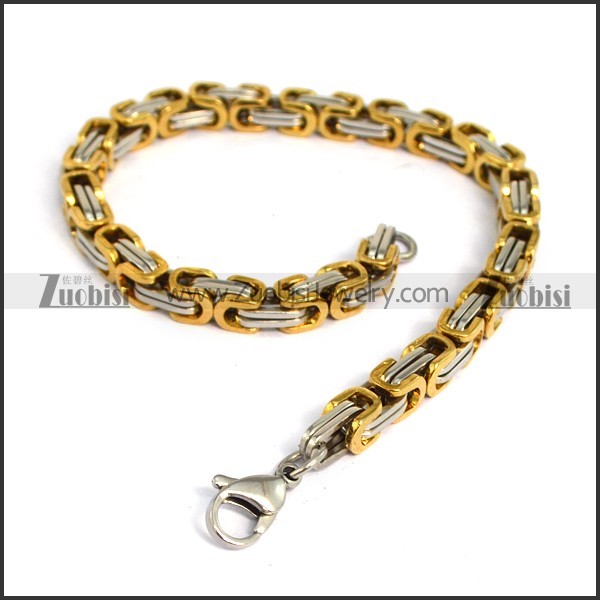 pleasant noncorrosive steel Stamping Bracelets -b000653