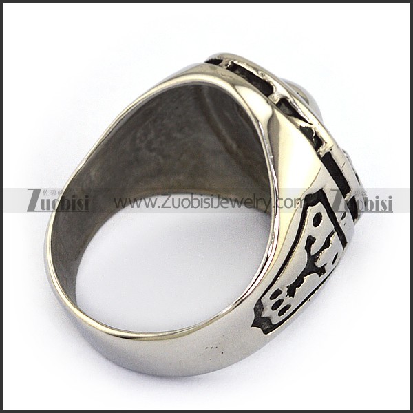 Fuck The World Skull Ring r003855