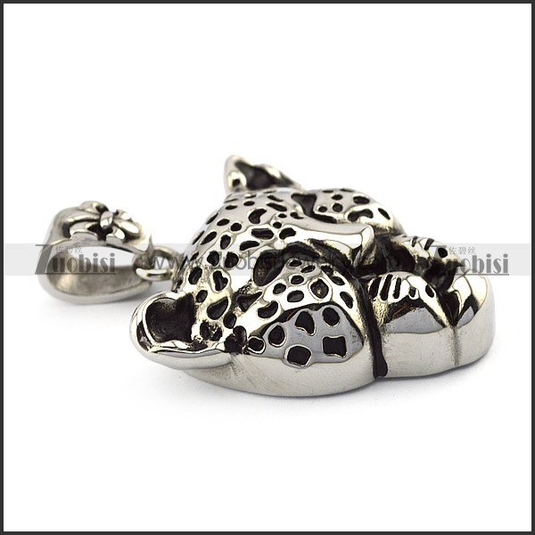 Leopard Head Pendant p004886