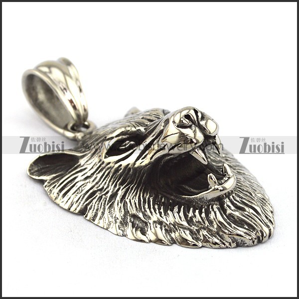Big Wolf Pendant p003735