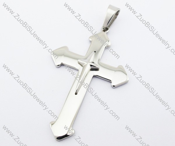 Stainless Steel Cross pendant - JP380013