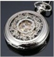 Antique Mechanical Pocket Watch with chain -pw000386