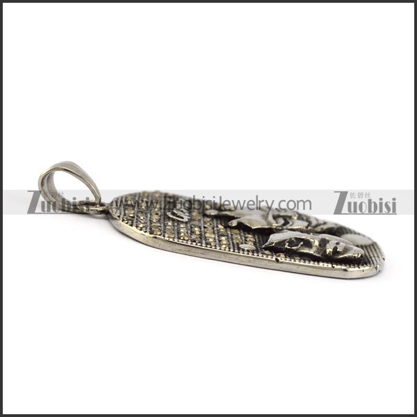 Vintage Gemini Tag Pendant p005783