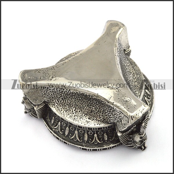 Ancient Egypt Pharaoh Ashtray in Stainless Steel a000037