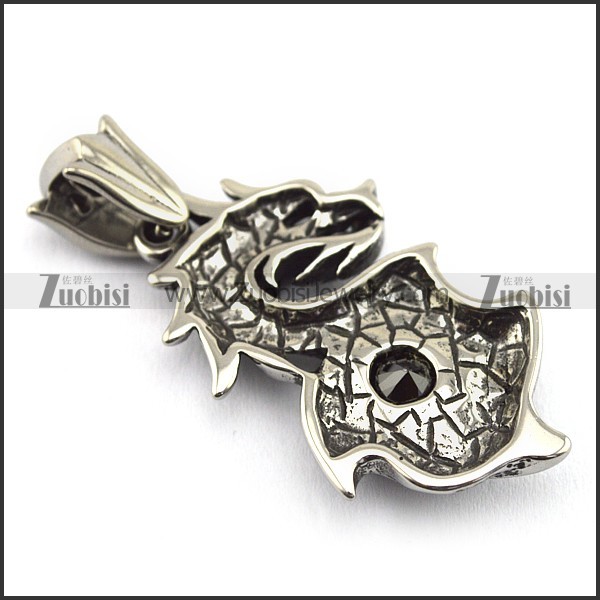 Stainless Steel Flying Dinosaur Pendant -p000814
