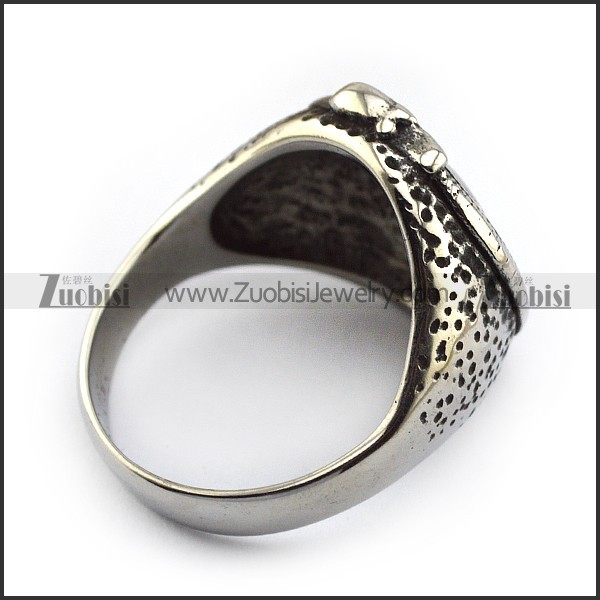 Evil Eye Stainless Steel Ring r004638