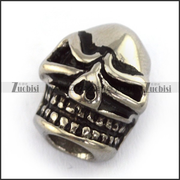 316L Skull Accessories with Big Hole a000152