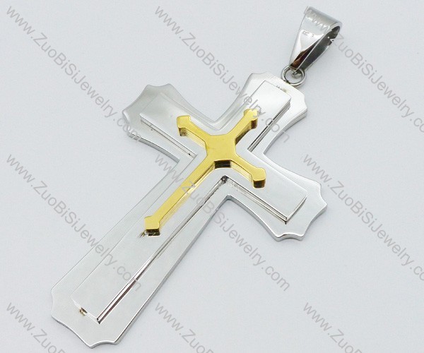 Stainless Steel Cross Pendant -JP050583