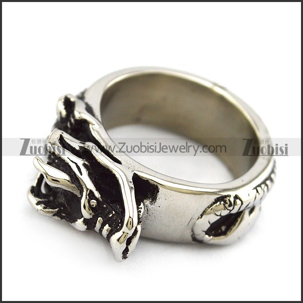 Casting China Dragon Ring r004106