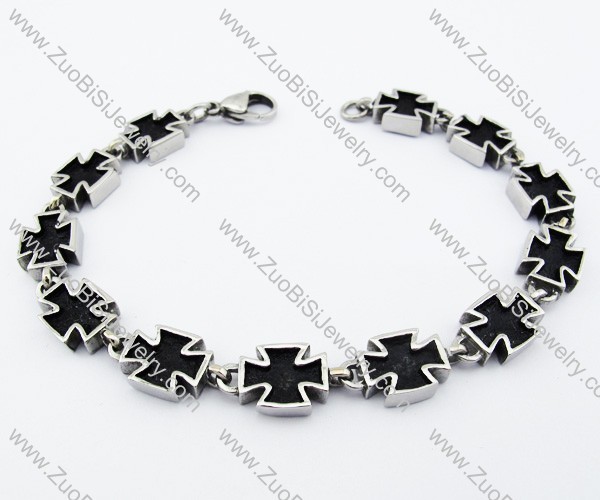 12 Iron Cross Charms Bracelet - JB170075