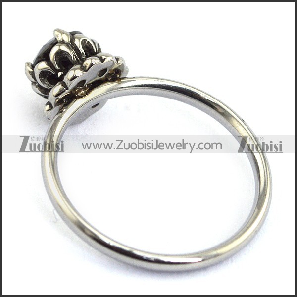 dark zircon female ring r002082