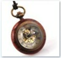 Antique Mechanical Pocket Watch with chain -pw000384