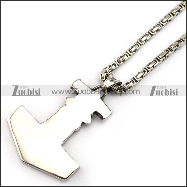 No Horns Viking Pendant p004231
