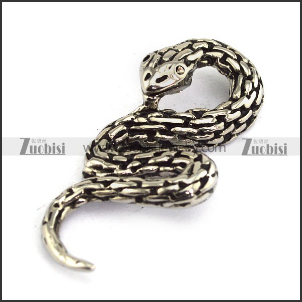 Stainless Steel cobra Pendant -p000857