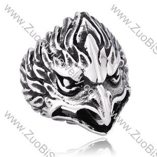 Stainless Steel The eagle Ring - JR350171