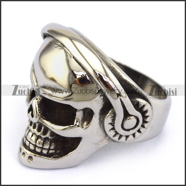 DJ Skull Ring r003662