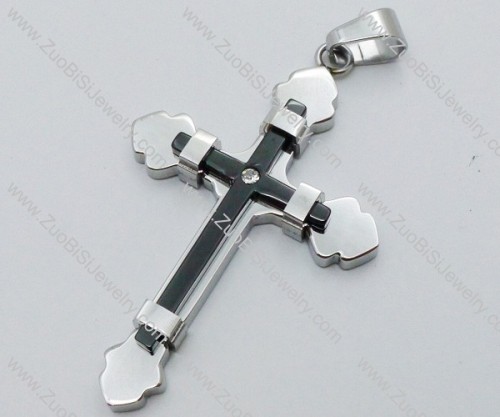 Stainless Steel Cross Pendant -JP050545