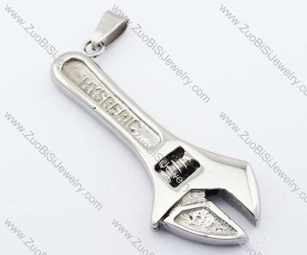 Stainless Steel Spanner Pendant-JP330064