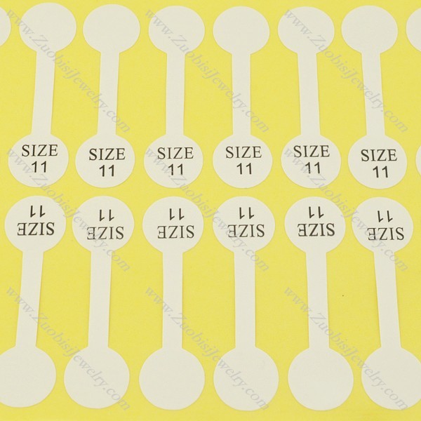size labels for rings size 11 pa0038