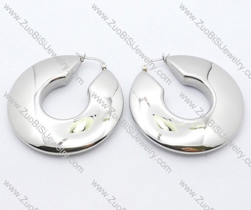 Round Stainless Steel earring - JE050100