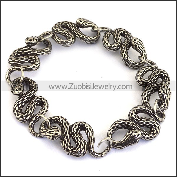 7 casting snakes bracelet b002824