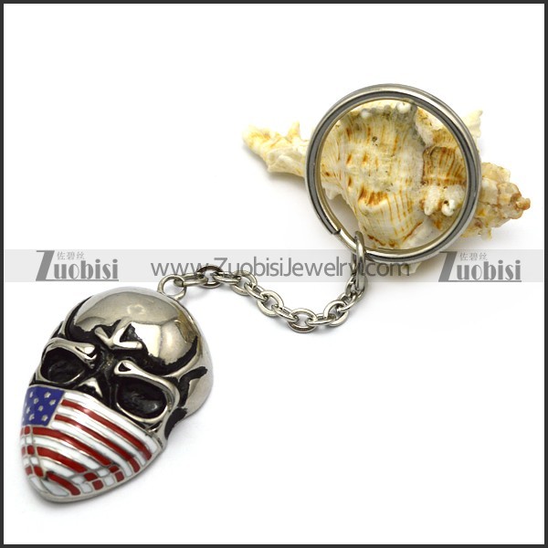 Skull Head Keychains k000002