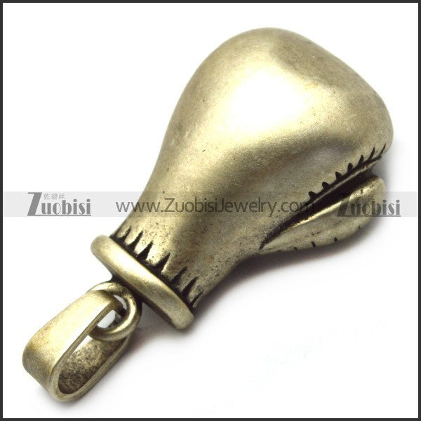 Silver Boxing Glove Pendant p006708