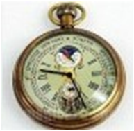 Antique Mechanical Pocket Watch with chain -pw000394