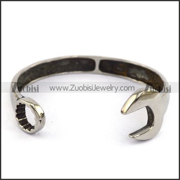 Stainless Steel Spanner Bangle b004688