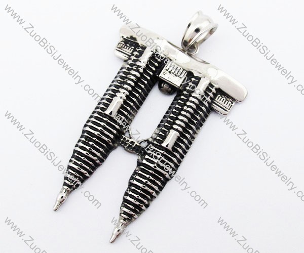 Stainless Steel Aerospacecraft Pendant - JP420033