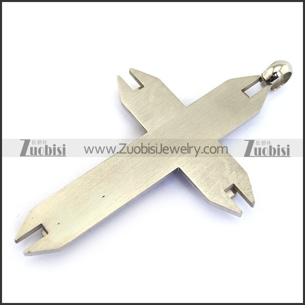 Stainless Steel Cross Pendant -JP050616