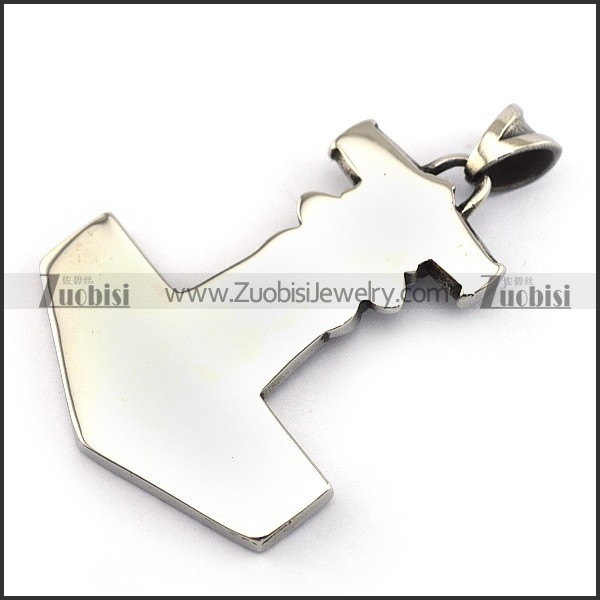 No Horns Viking Pendant p004231
