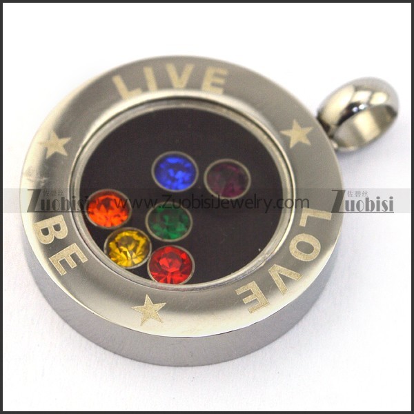 Live Be Love Pendant p003166