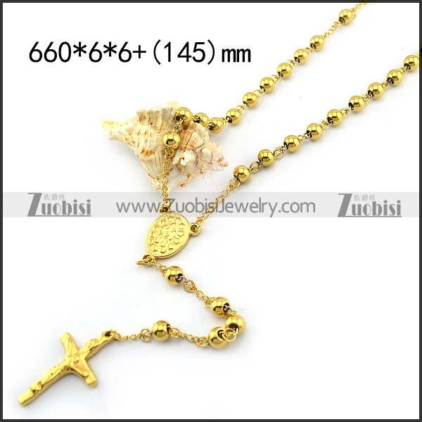 Rosary Cross Necklace n001604