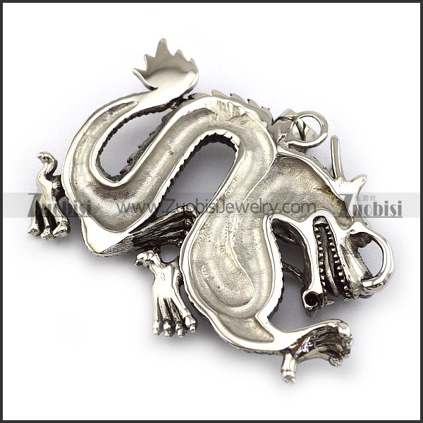 Big Casting China Dragon Pendant p004381
