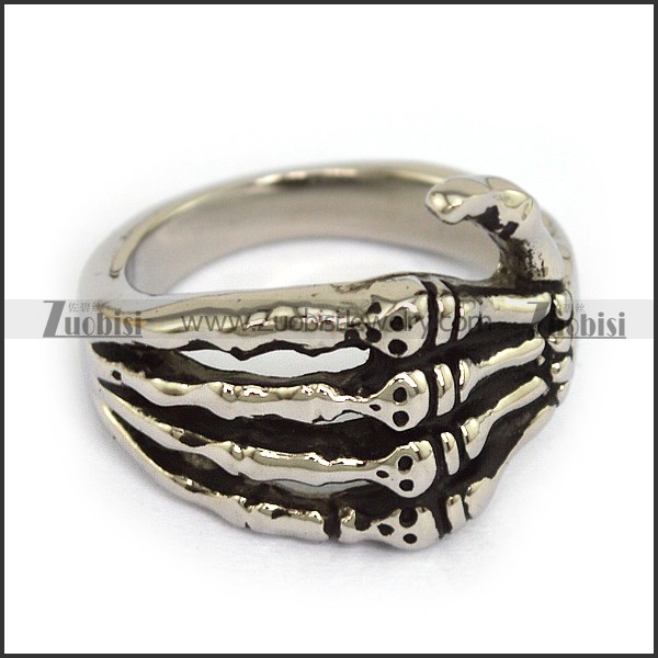 Stainless Steel Knuckle Ring -JR330067