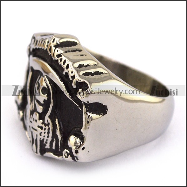 Large Death Skull Ring r003677