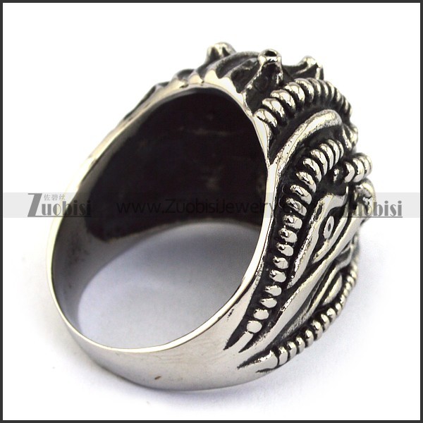 cheap ugly skull rings cost USD3.06 per piece only r001743