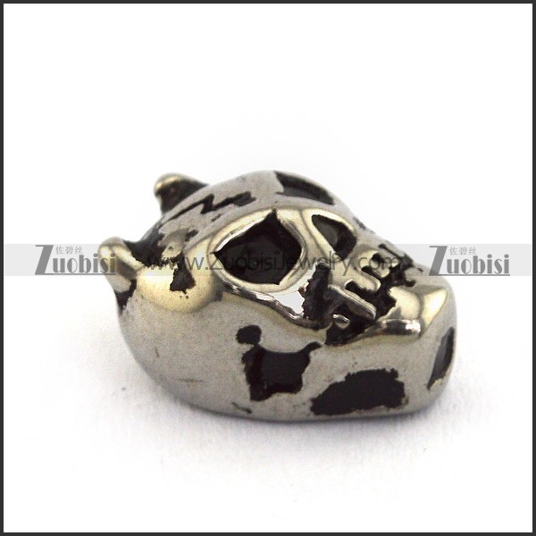 Stainless Steel Skull Charms a000154