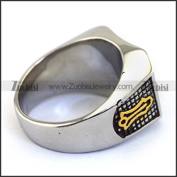 Gold Finished Masonic Ring r003610