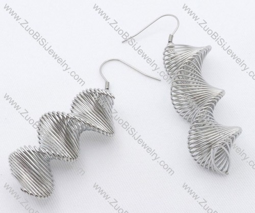 Spring Stainless Steel earring - JE050045