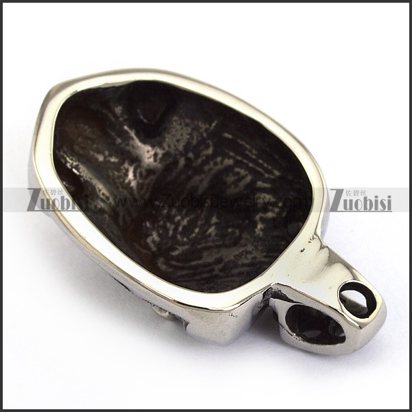 43mm Big Stainless Steel Lion Pendant p003311