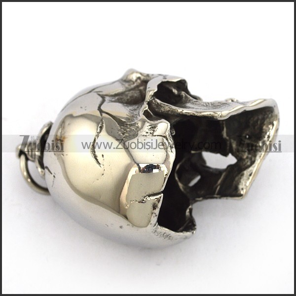 64MM Big Skull Pendant in 316L Stainless Steel Weight of 90 Grams p002478