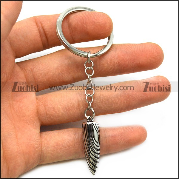 Bullet Stainless Steel Keychain k000029