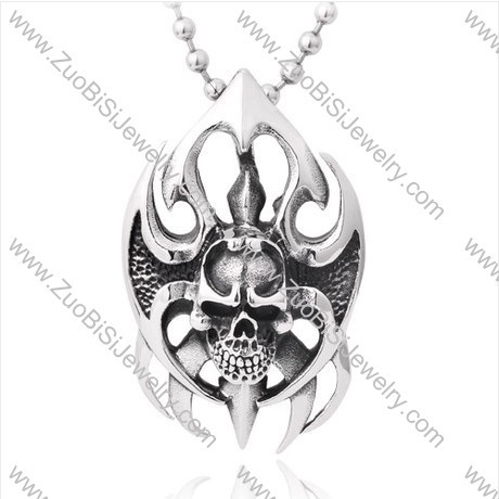 316L Stainless Steel Biker Pendant for Mens -JP350015