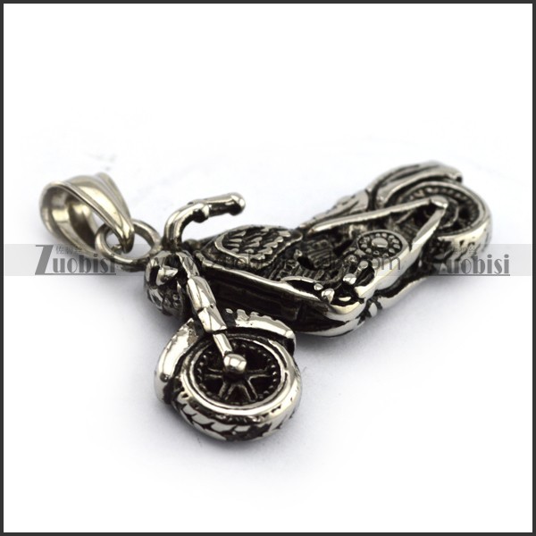 stainless steel motorcycle bike pendant p001470