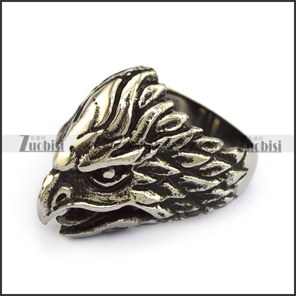 Stainless Steel The eagle Ring - JR350171