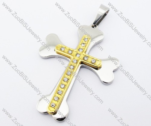 Stainless Steel Cross pendant - JP380002