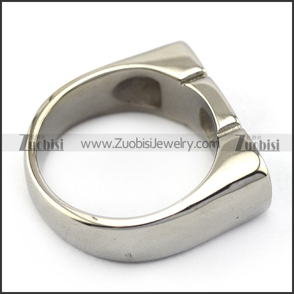 Stainless Steel GOD Ring r004346